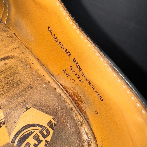 Dr Martens Men’s Leather Oxfords Shoes Black - Picture 8 of 8
